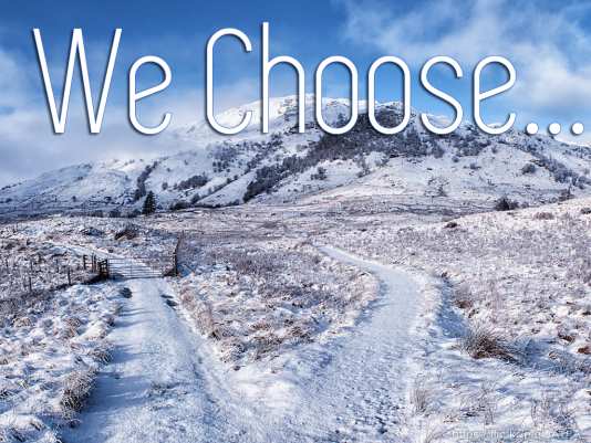 We Choose...