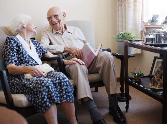 Elderly couple