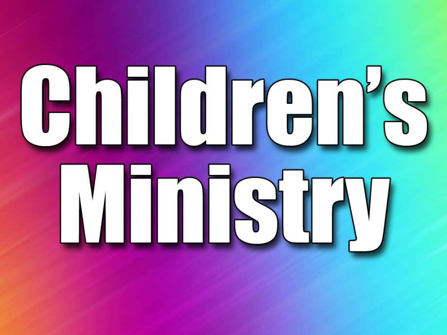 Children's Ministry Sunday