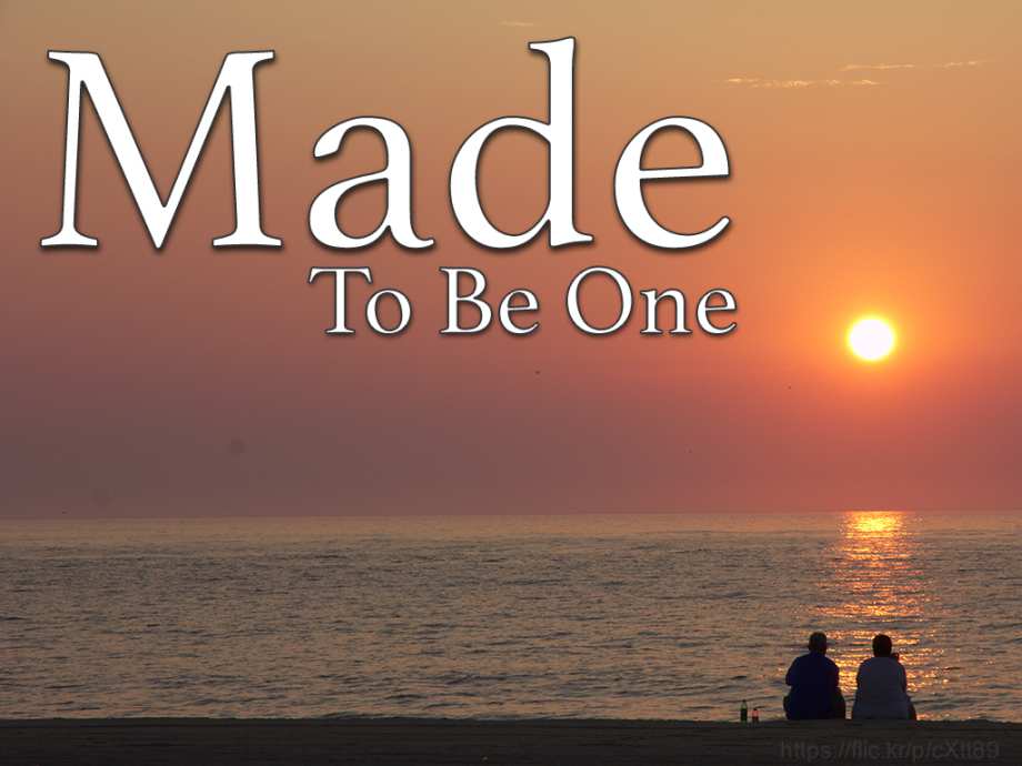 Made to Be One