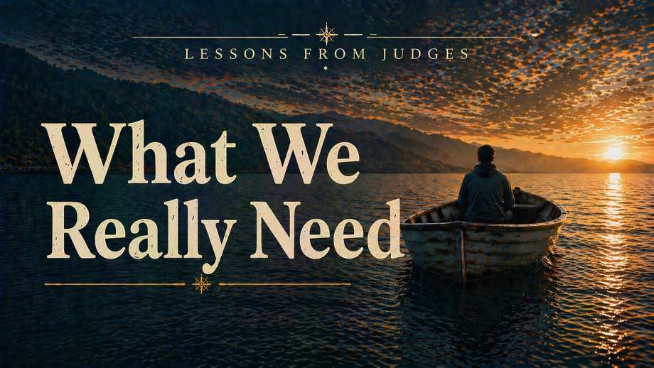 What We Really Need
