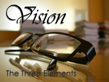 Vision: The Three Elements